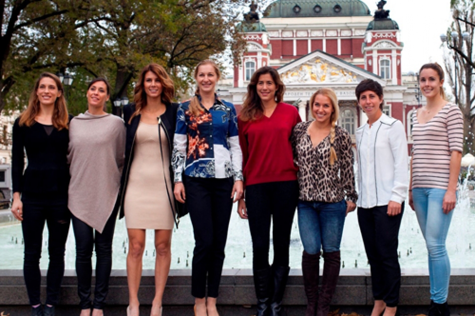 Carla Surez y Garbie Muguruza afrontan su participacin en el Masters B de la WTA en Sofa