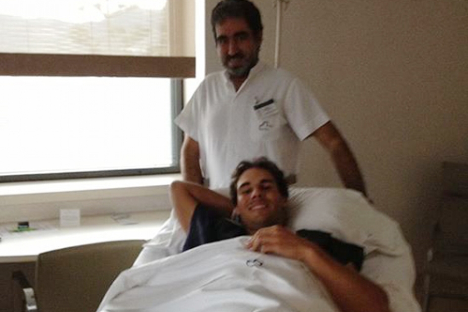 La RFET desea una pronta recuperacin de Rafa Nadal 