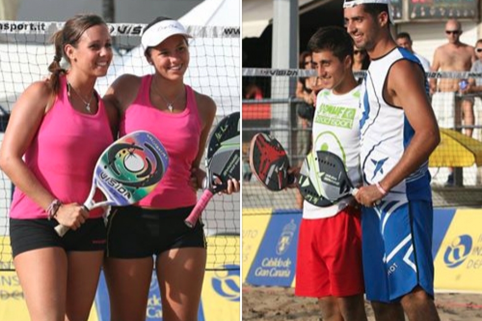 Gran Canaria cierra el calendario espaol de tenis playa con una doble cita internacional