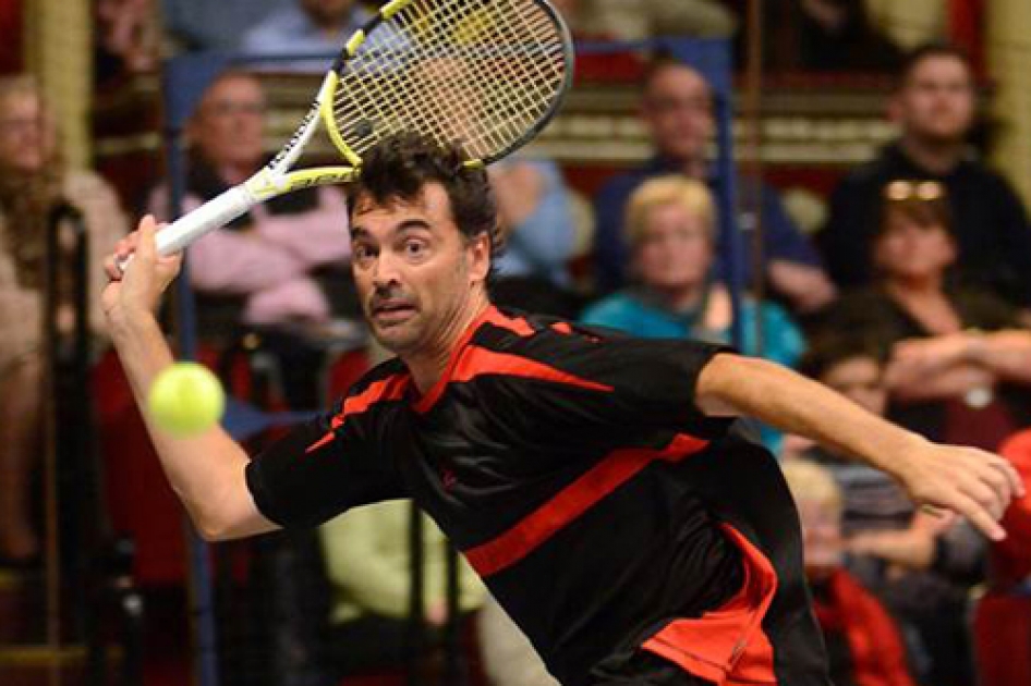 Sergi Bruguera juega el Masters ATP Champions Tour de veteranos en Londres Sergi Bruguera juega el Masters ATP Champions Tour de veteranos en Londres