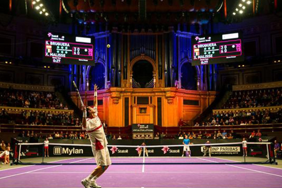 Sergi Bruguera cierra su participacin en el Masters ATP Champions Tour de veteranos en Londres