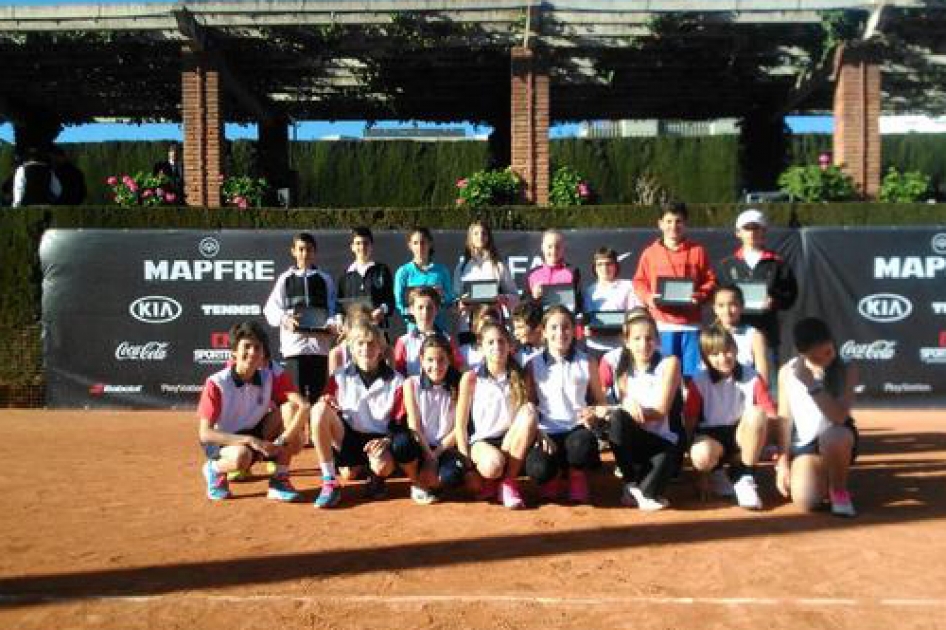 El Rafa Nadal Tour by Mapfre corona a sus primeros campeones del año en Barcelona El Rafa Nadal Tour by Mapfre corona a sus primeros campeones del año en Barcelona