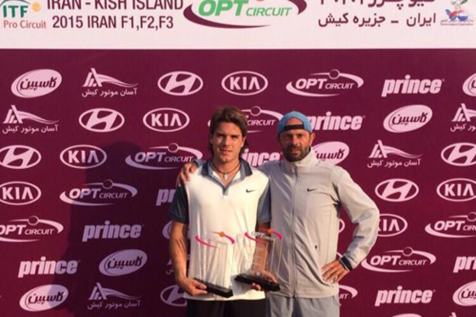 Carlos Boluda y Mario Vilella conquistan sus primeros Futures en Irán y Túnez Carlos Boluda y Mario Vilella conquistan sus primeros Futures en Irán y Túnez