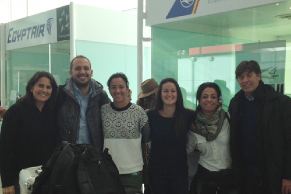 La Selección Española Mapfre femenina ya vuela hacia Rumanía para afrontar la Fed Cup La Selección Española Mapfre femenina ya vuela hacia Rumanía para afrontar la Fed Cup