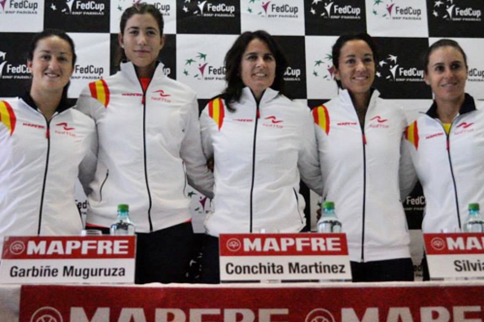 Espaa viajar a Argentina para jugar el play-off del Grupo Mundial II de Fed Cup en abril