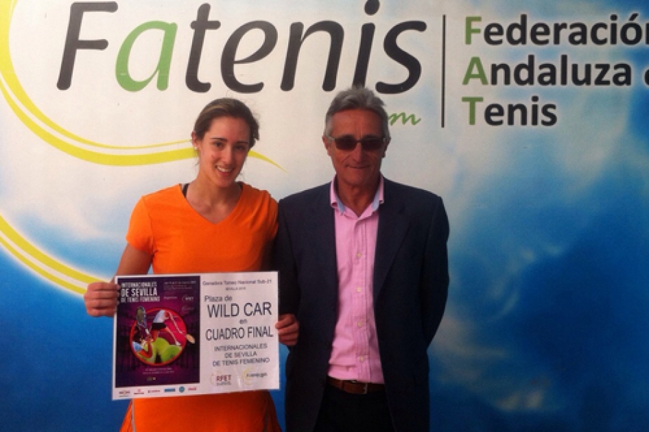 María Gutiérrez se lleva el U21 y gana el Wild Card en juego para el ITF Women´s 25.000 de Sevilla María Gutiérrez se lleva el U21 y gana el Wild Card en juego para el ITF Women´s 25.000 de Sevilla