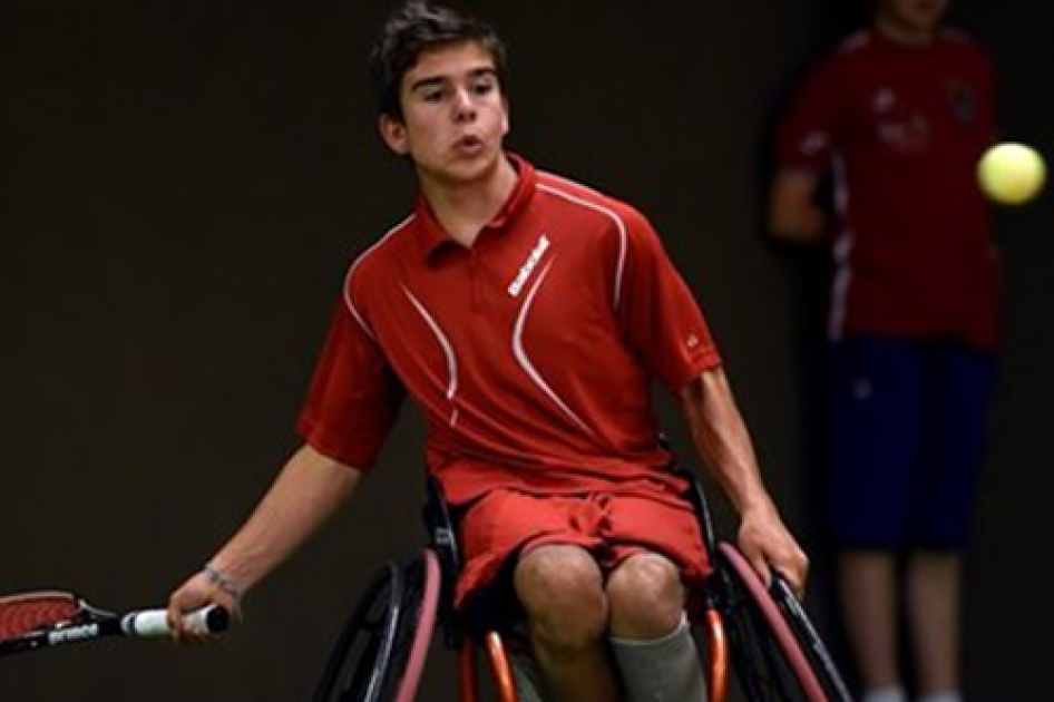 Los integrantes de la selección española de tenis en silla preparan el Mundial en el torneo de Cuneo Los integrantes de la selección española de tenis en silla preparan el Mundial en el torneo de Cuneo