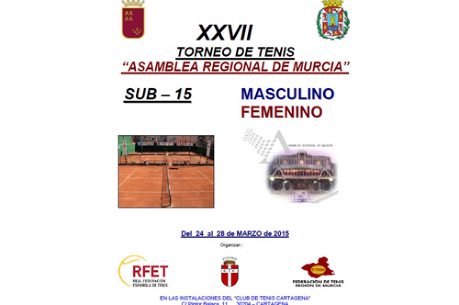 Cartagena reúne a los mejores jugadores sub’15 en el “Asamblea Regional de Murcia” Cartagena reúne a los mejores jugadores sub’15 en el “Asamblea Regional de Murcia”