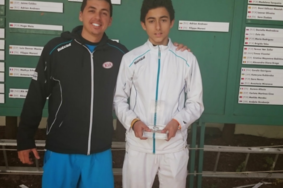 Final de Nicolás Álvarez Varona en la “Taça Maia Jovem” infantil en Portugal Final de Nicolás Álvarez Varona en la “Taça Maia Jovem” infantil en Portugal