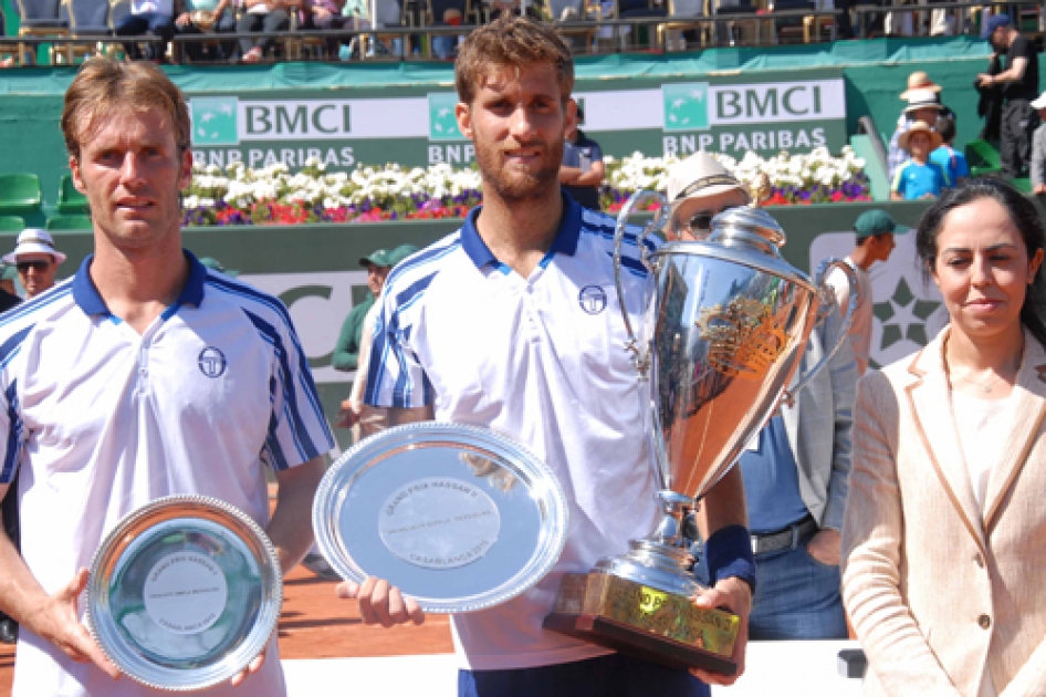 Daniel Gimeno cede su primera final ATP en Casablanca ante Martin Klizan Daniel Gimeno cede su primera final ATP en Casablanca ante Martin Klizan