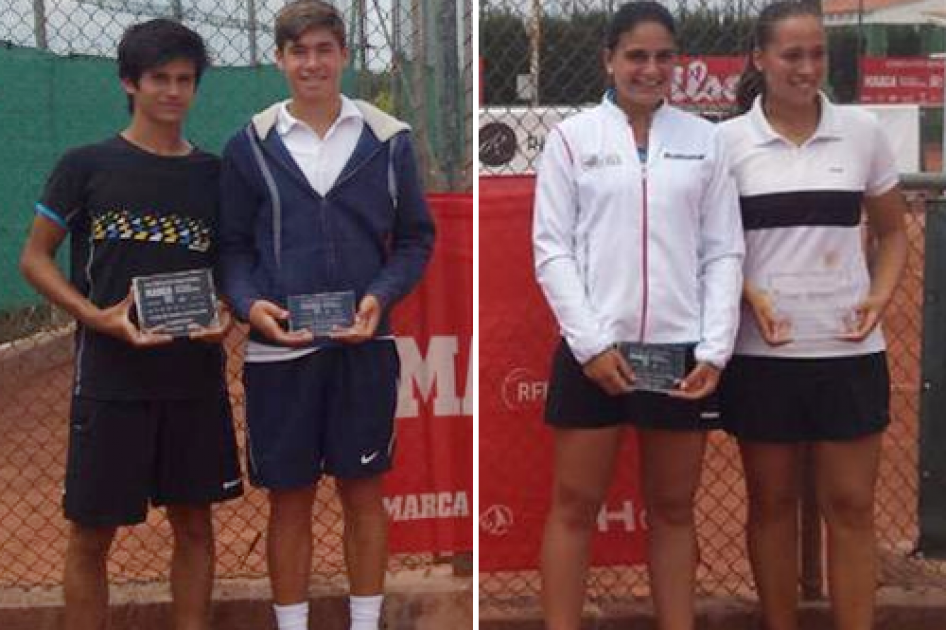 Carlos Sánchez Jover y Noelia Bouzó ganan en Castellón el primer torneo Slam del Marca Jóvenes Promesas Carlos Sánchez Jover y Noelia Bouzó ganan en Castellón el primer torneo Slam del Marca Jóvenes Promesas