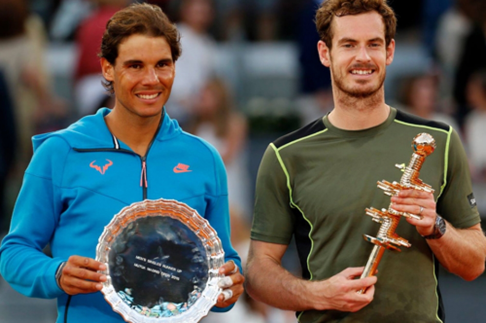 Rafael Nadal se ve superado por Andy Murray en la final del Masters 1000 de Madrid Rafael Nadal se ve superado por Andy Murray en la final del Masters 1000 de Madrid