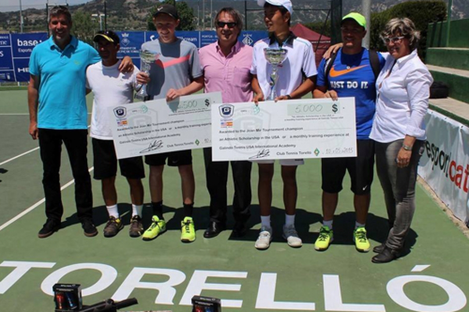 El internacional cadete de Torell acaba en manos del chino Zhao Lingxi y la griega Danai Petroula
