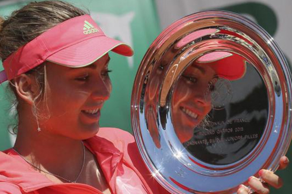 Paula Badosa se proclama campeona júnior de Roland Garros Paula Badosa se proclama campeona júnior de Roland Garros