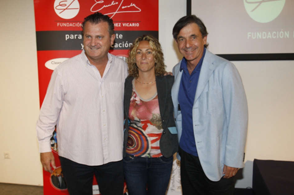 Gala Len, en el Foro de la Fundacin Emilio Snchez Vicario 