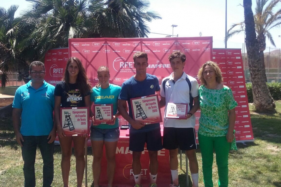 Eva Guerrero y Andrés Fernández, Campeones de España Cadetes Eva Guerrero y Andrés Fernández, Campeones de España Cadetes