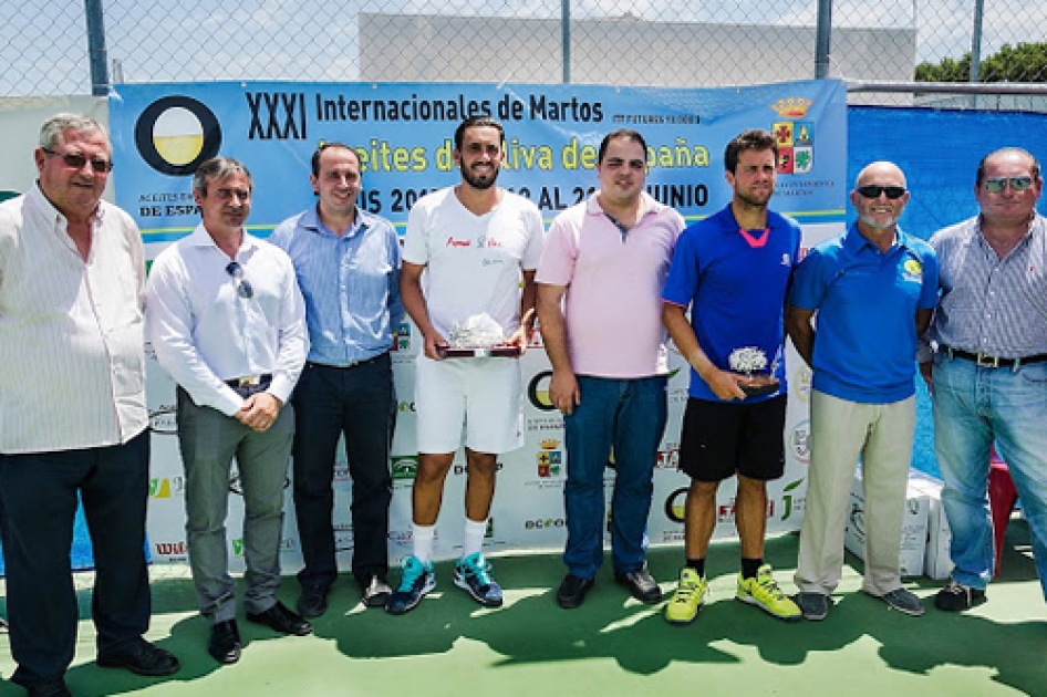 Carlos Gómez Herrera supera a Ricardo Ojeda en la final del Futures de Martos Carlos Gómez Herrera supera a Ricardo Ojeda en la final del Futures de Martos
