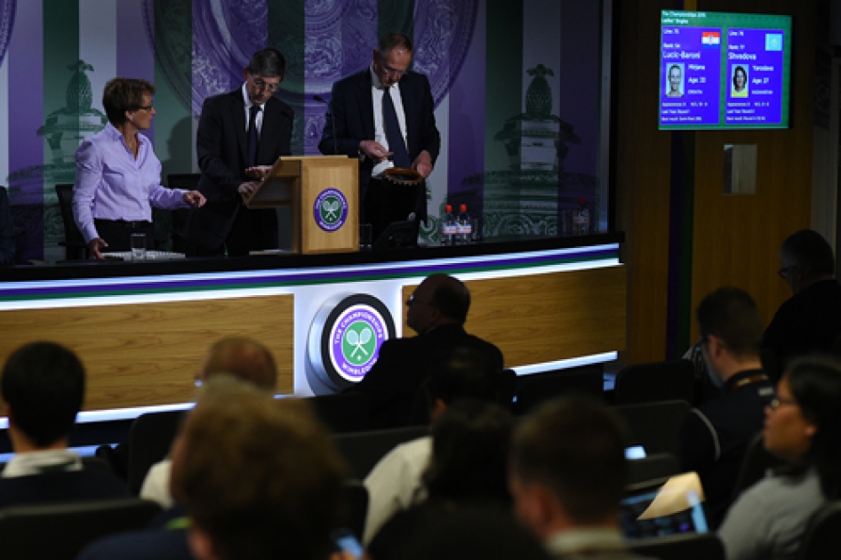 Los 17 espaoles presentes en Wimbledon ya conocen a sus rivales