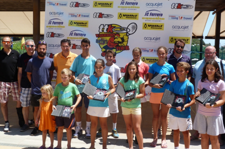 Vencedores del quinto torneo juvenil TTK Warriors Tour celebrado en Tarragona Vencedores del quinto torneo juvenil TTK Warriors Tour celebrado en Tarragona