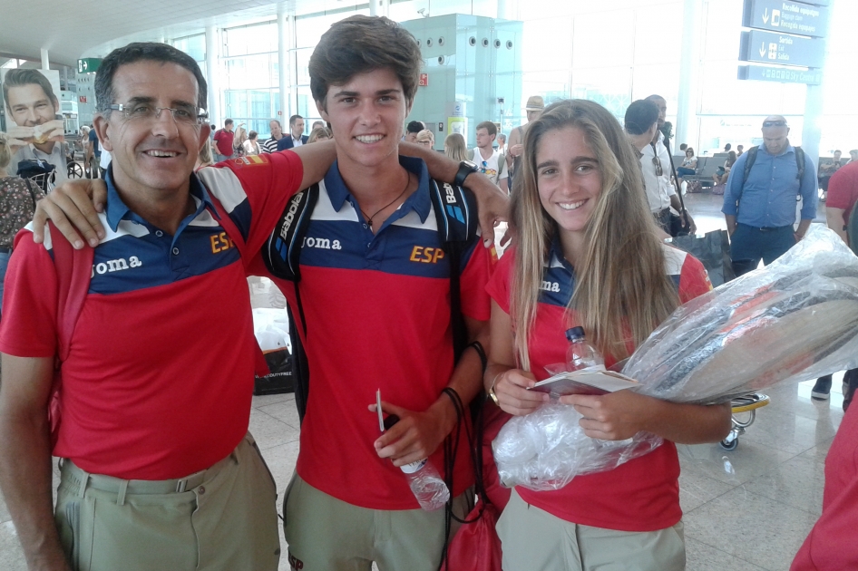 Alejandro Vedri y Carlota Molina representan al tenis espaol en el Festival Olmpico de la Juventud Europea de Tbilisi 2015