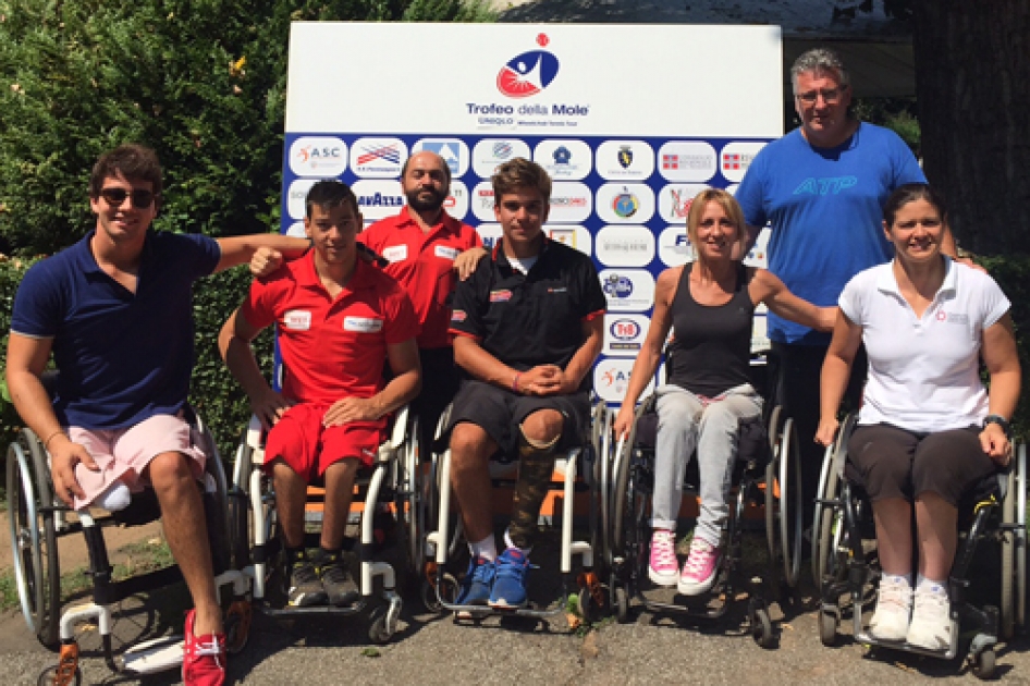 La selección española de tenis en silla prepara en Italia la clasificación para los Juegos de Río 2016 La selección española de tenis en silla prepara en Italia la clasificación para los Juegos de Río 2016