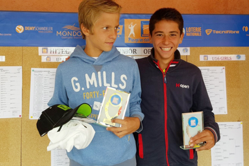 Final del barcelonés Pol Sánchez Viñas en el infantil de Luxemburgo Final del barcelonés Pol Sánchez Viñas en el infantil de Luxemburgo