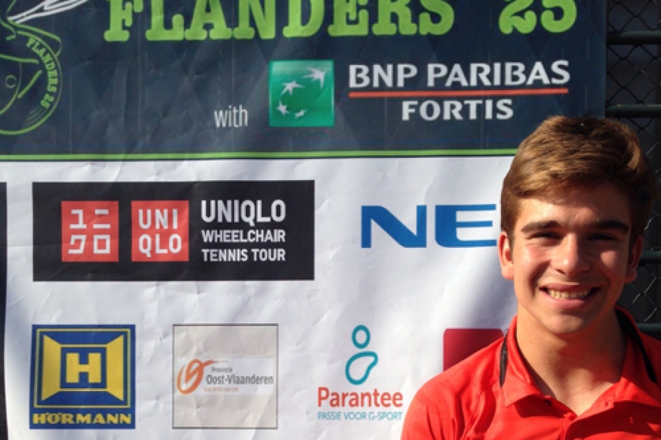 Martín De la Puente alcanza la final del internacional de Flanders y gana en júniors Martín De la Puente alcanza la final del internacional de Flanders y gana en júniors
