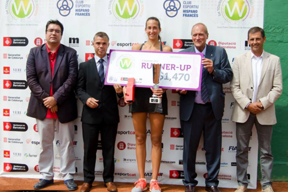 Georgina García Pérez cede la final en Barcelona ante la francesa Myrtille Georges Georgina García Pérez cede la final en Barcelona ante la francesa Myrtille Georges