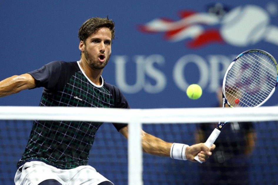 Feliciano López cede en cuartos de final del US Open ante Novak Djokovic Feliciano López cede en cuartos de final del US Open ante Novak Djokovic