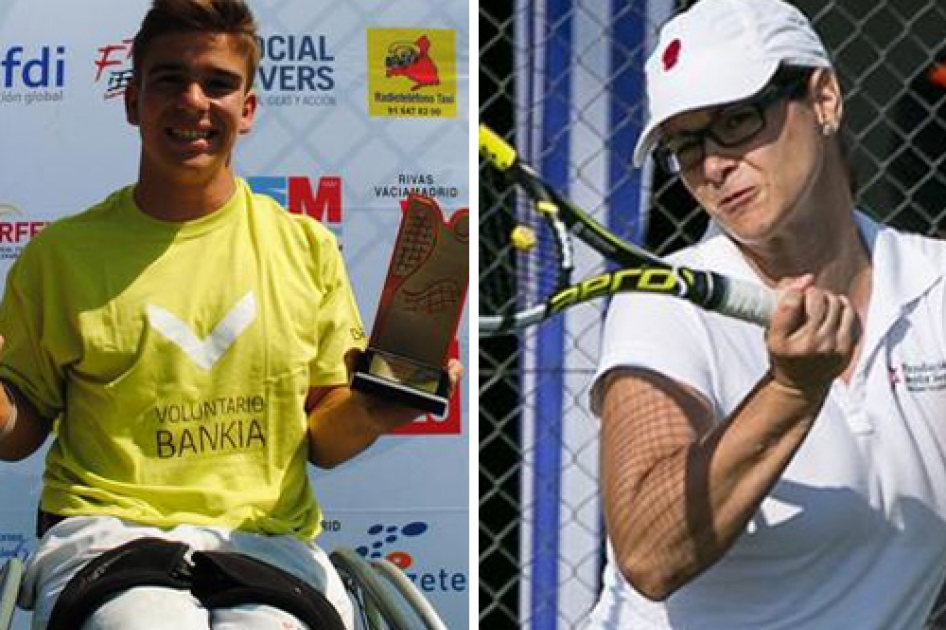 Martín De la Puente y Lola Ochoa se imponen en el primer internacional de tenis silla de Rivas Martín De la Puente y Lola Ochoa se imponen en el primer internacional de tenis silla de Rivas