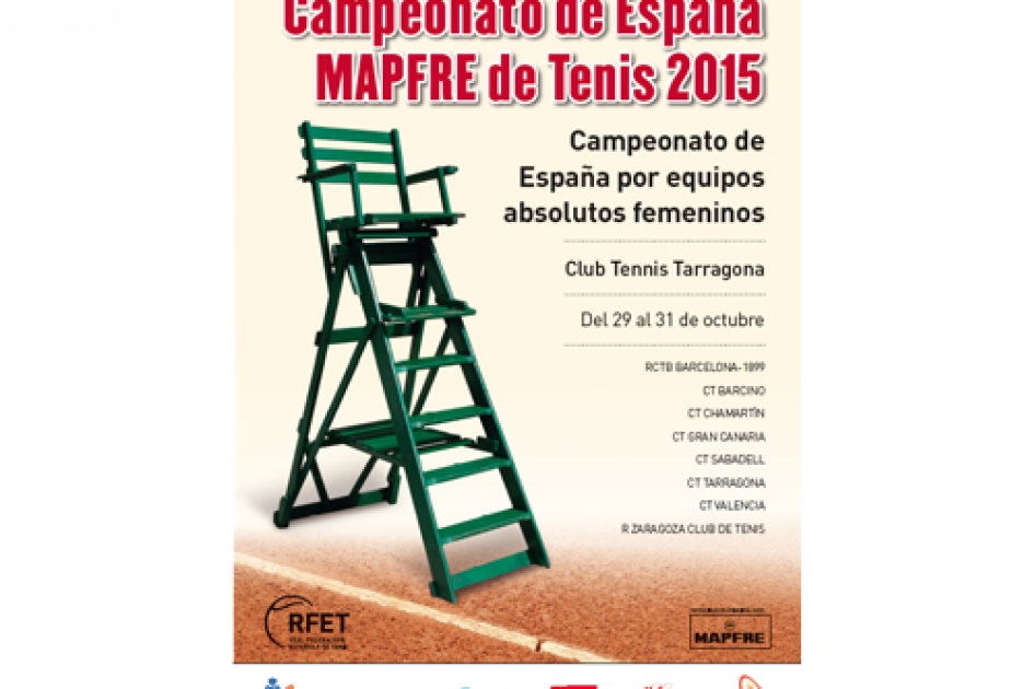 El Club Tennis Tarragona acogerá el Campeonato de España Mapfre por Equipos Femeninos en octubre El Club Tennis Tarragona acogerá el Campeonato de España Mapfre por Equipos Femeninos en octubre