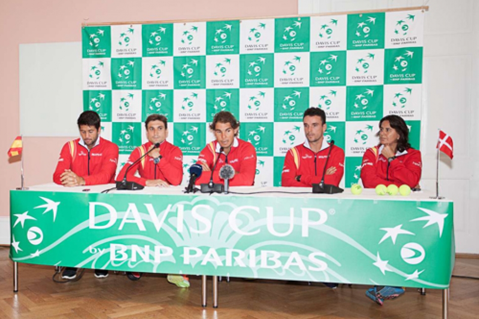 Rafael Nadal abrirá la eliminatoria de permanencia en el Grupo I ante Dinamarca Rafael Nadal abrirá la eliminatoria de permanencia en el Grupo I ante Dinamarca