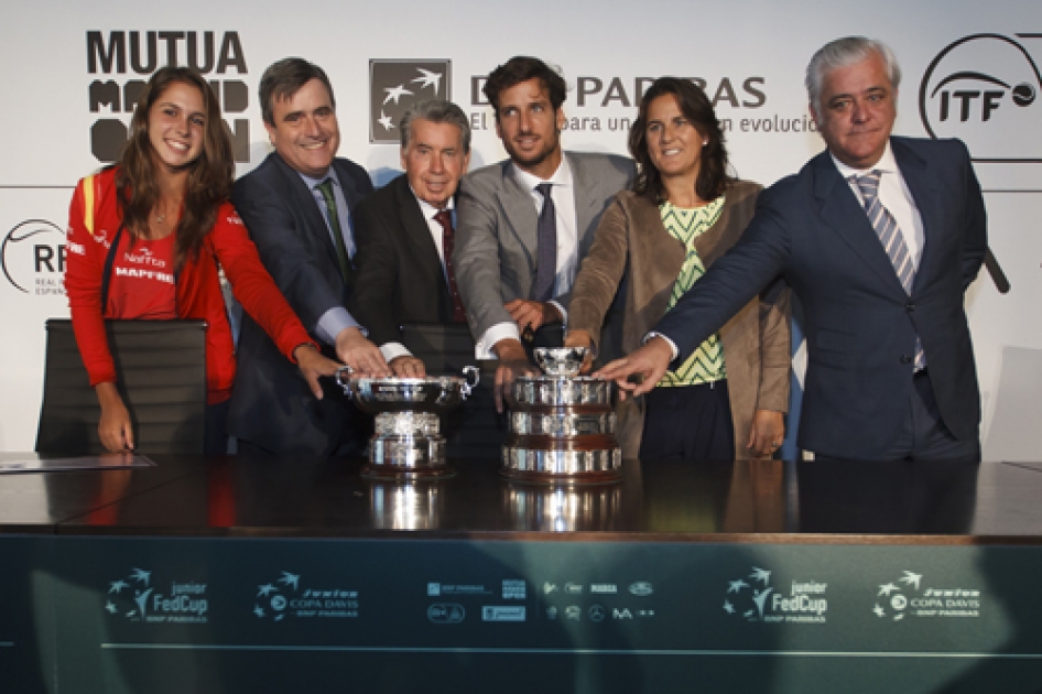 Madrid presenta la Copa Davis y Fed Cup Junior en La Caja Mágica Madrid presenta la Copa Davis y Fed Cup Junior en La Caja Mágica