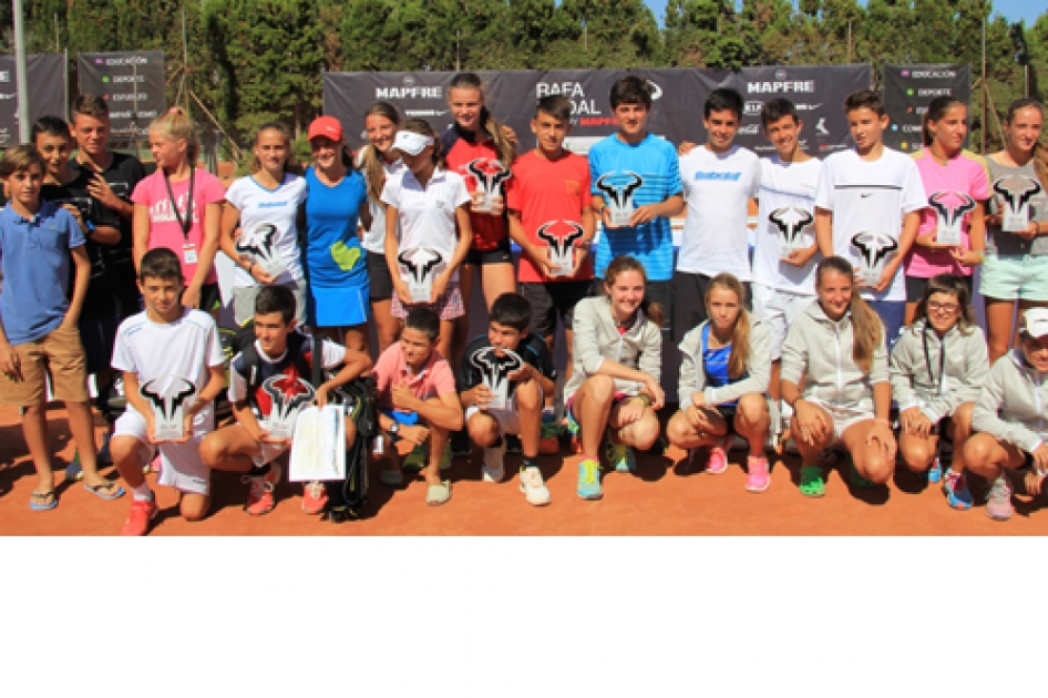 Jaime Calds, Gemma Lairn, Carlos Alcaraz y Luca Llinares ganan el Mster Rafa Nadal Tour by Mapfre