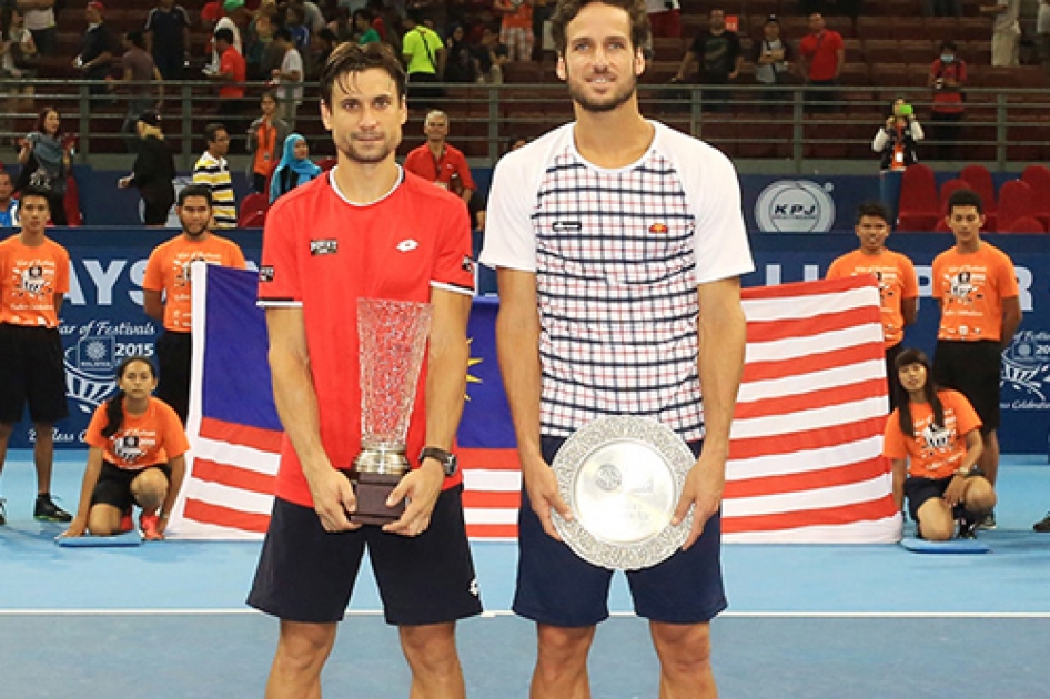 David Ferrer logra el ttulo nmero 25 de su carrera en Kuala Lumpur ante Feliciano Lpez