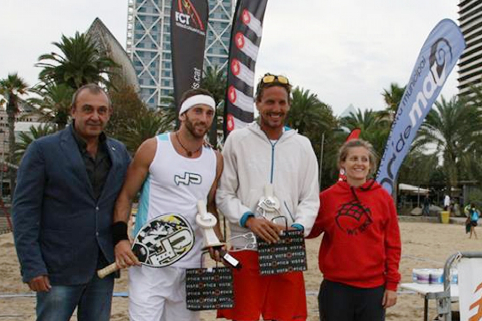 Triunfo de Gerard Rodríguez en la doble cita del circuito mundial de tenis playa en Barcelona Triunfo de Gerard Rodríguez en la doble cita del circuito mundial de tenis playa en Barcelona