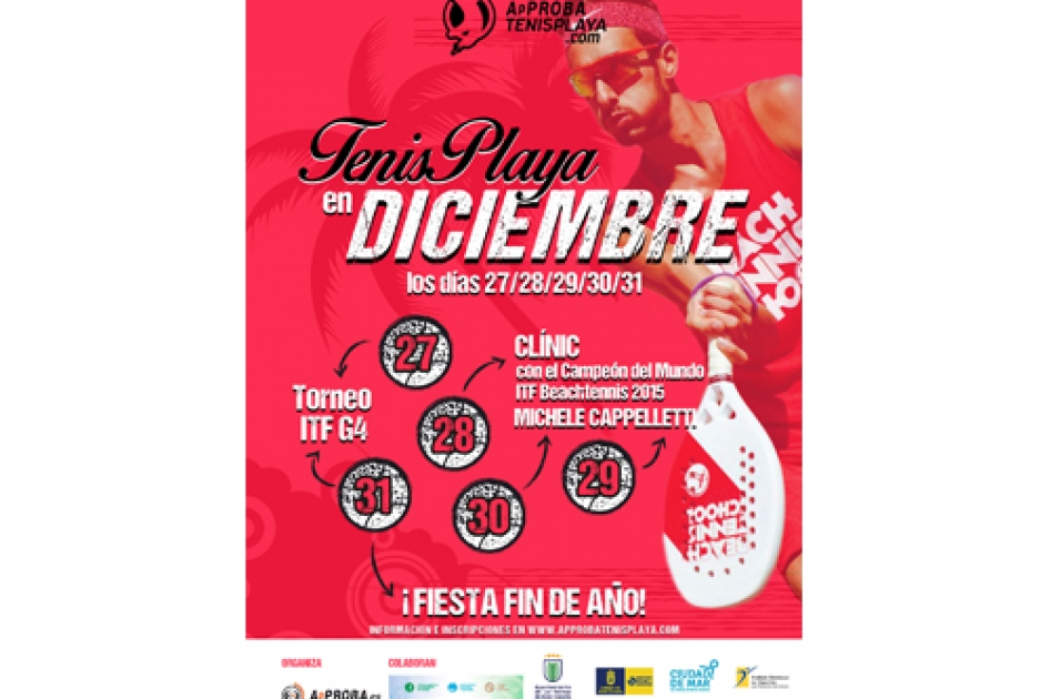 El circuito mundial de tenis playa se cerrará en Las Palmas con una doble cita El circuito mundial de tenis playa se cerrará en Las Palmas con una doble cita
