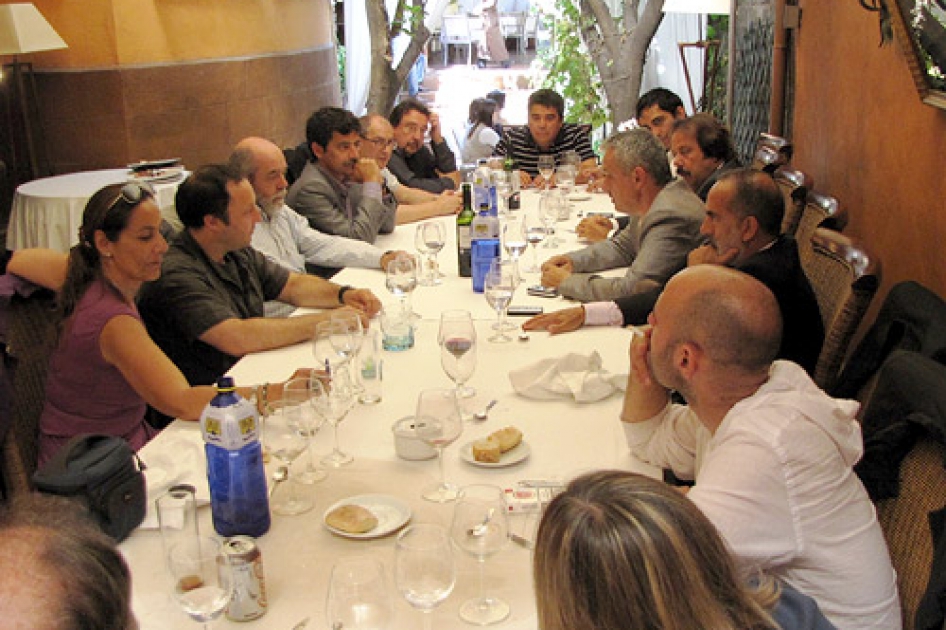 El presidente de la RFET se reune con los medios de comunicación El presidente de la RFET se reune con los medios de comunicación
