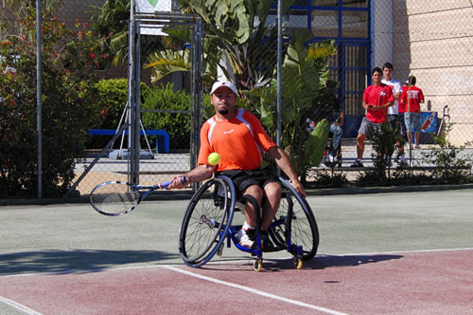 Álvaro Illobre vencedor del Campeonato de España de Tenis en Silla de Ruedas