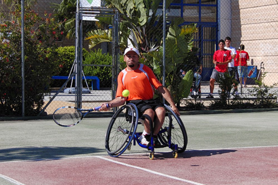 lvaro Illobre vencedor del Campeonato de Espaa de Tenis en Silla de Ruedas