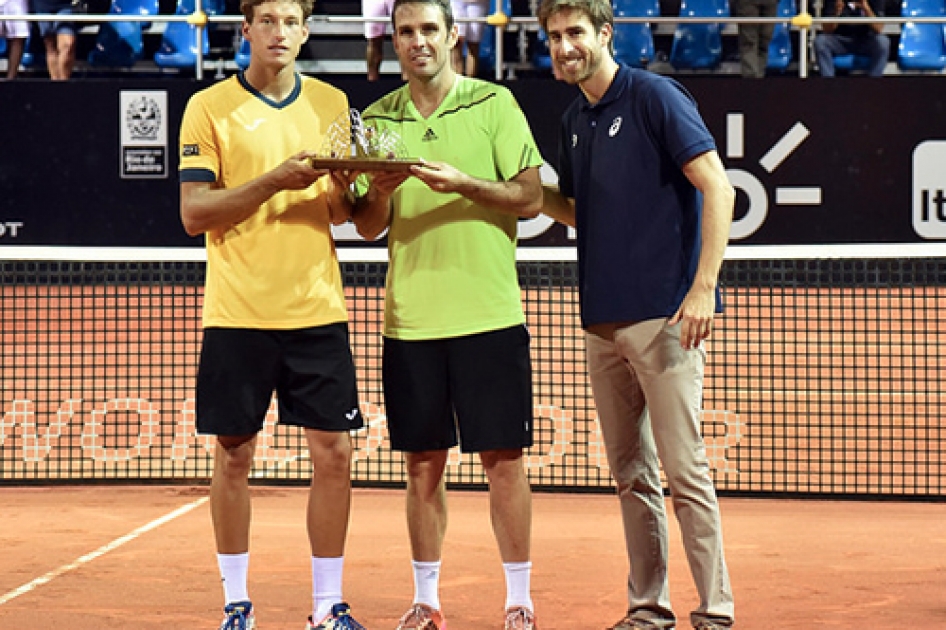 Final de dobles de Marrero-Carreo en Ro de Janeiro donde Nadal es semifinalista