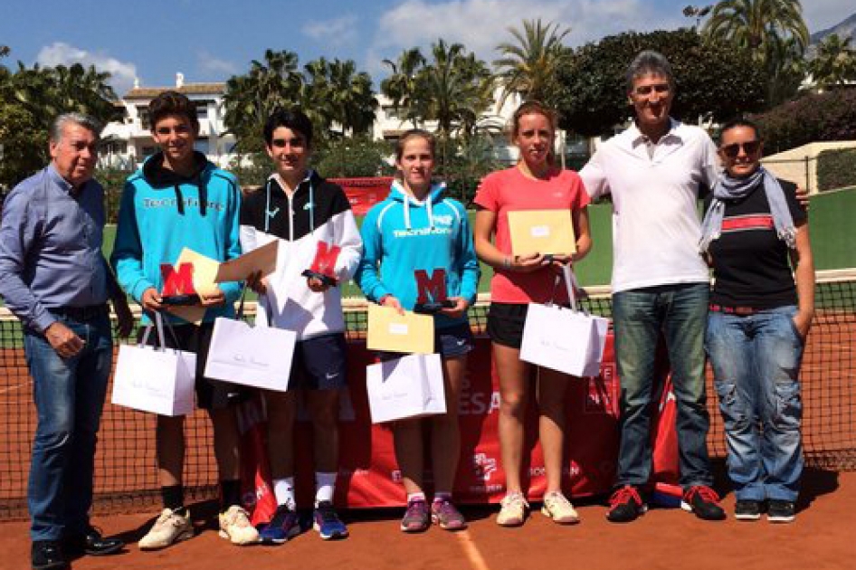 Luis Gomar y Alba Pedrero se llevan el torneo nacional cadete “Marca Jóvenes Promesas” de Marbella Luis Gomar y Alba Pedrero se llevan el torneo nacional cadete “Marca Jóvenes Promesas” de Marbella