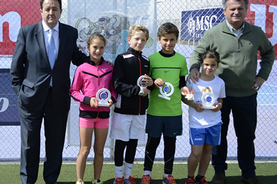 Rafael Segado y Luna Di Noto jugarn la Smrikva Bowl tras ganar el IBP Uniuso Sub10 de Madrid