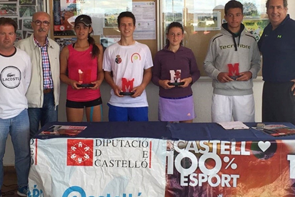 Álvaro Fernández Horta y Lucía Cortez se llevan el Marca Jóvenes Promesas de Castellón Álvaro Fernández Horta y Lucía Cortez se llevan el Marca Jóvenes Promesas de Castellón