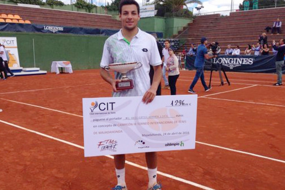 Bernabé Zapata se lleva el internacional Futures de Majadahonda Bernabé Zapata se lleva el internacional Futures de Majadahonda