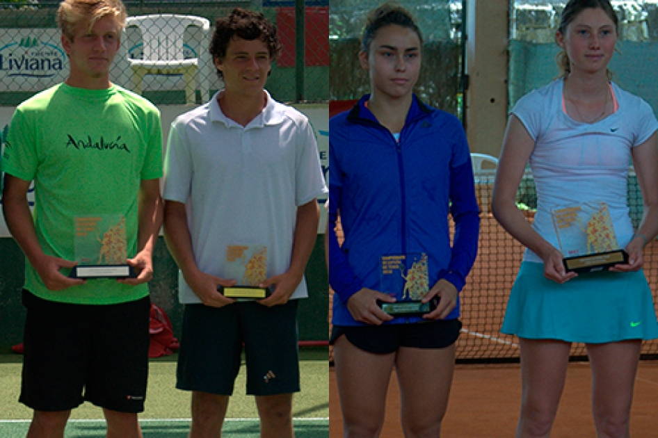 Alejandro Davidovich y Cristina Bucsa se proclaman Campeones de España Júnior en Sanxenxo Alejandro Davidovich y Cristina Bucsa se proclaman Campeones de España Júnior en Sanxenxo