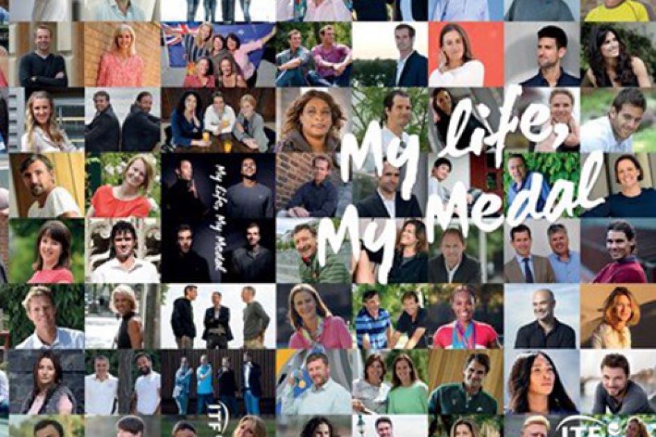 La Federación Internacional de Tenis publica el libro olímpico “Mi vida, mi medalla” La Federación Internacional de Tenis publica el libro olímpico “Mi vida, mi medalla”