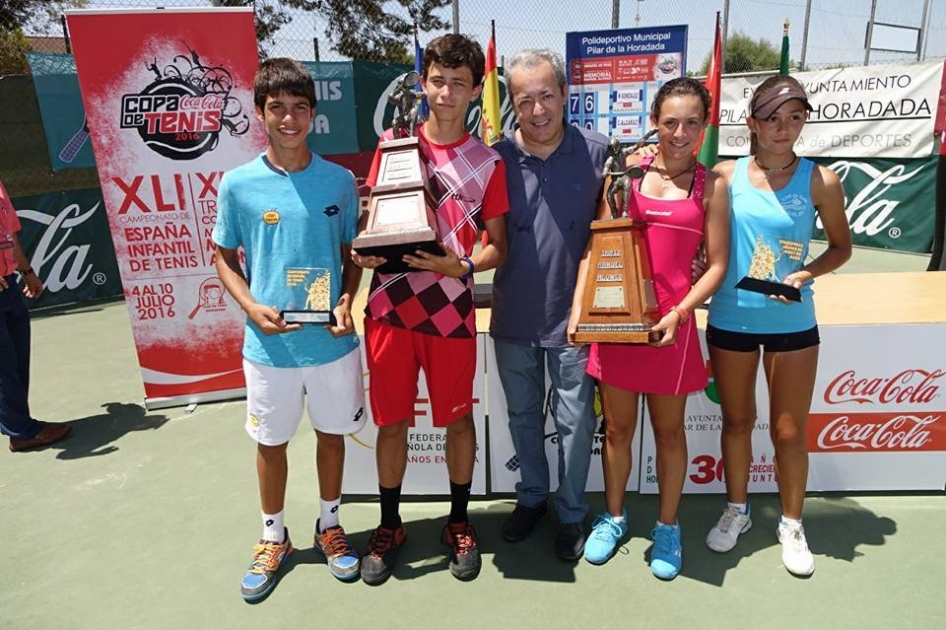 Mario González y Silvia Vargas se proclaman Campeones de España Infantiles en Pilar de la Horadada Mario González y Silvia Vargas se proclaman Campeones de España Infantiles en Pilar de la Horadada