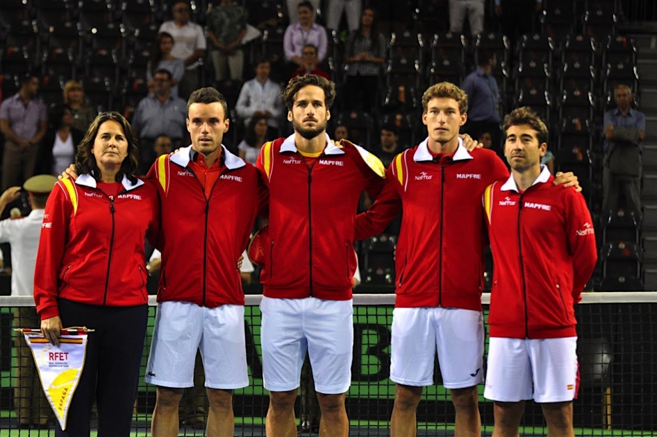 Bautista y Feliciano ponen a España 2-0 en la Copa Davis ante Rumanía Bautista y Feliciano ponen a España 2-0 en la Copa Davis ante Rumanía