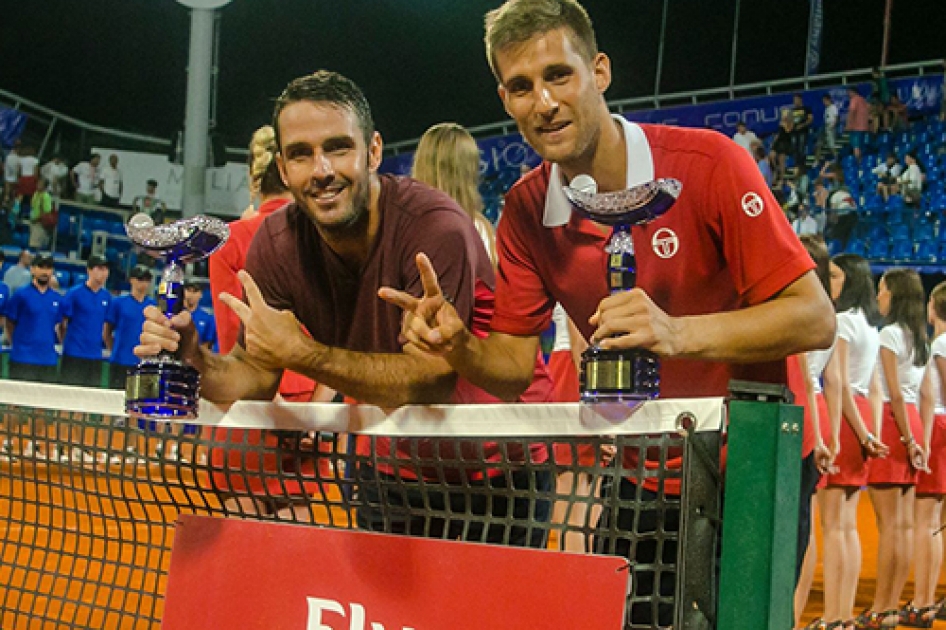 David Marrero encadena su segundo título de dobles del año en Umag David Marrero encadena su segundo título de dobles del año en Umag